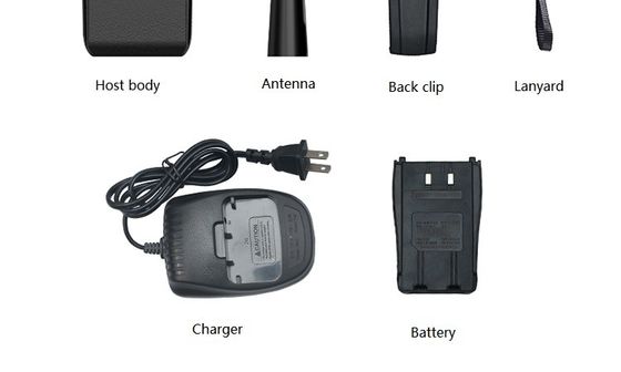 Powered Handheld Walkie-Talkies WANHUA HTD502 with 0-5km Talk Range