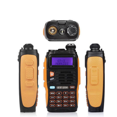 128 Storage Channel Waterproof Walkie Talkie 5 Watts Two Way Mobile Dual Band Radio