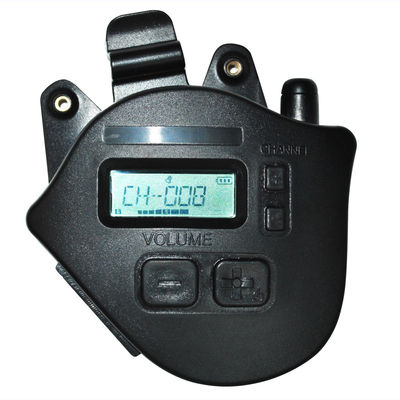 400-470 MHZ Speaker Channel Lamp Technology Black Walkie Talkie with 2-20km Talk Range