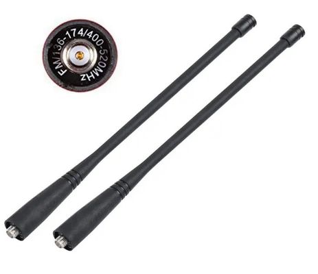 Superbat VHF UHF Antenna Foldable CS Tactical Dual Band Lightweight 10g PC ABS Material