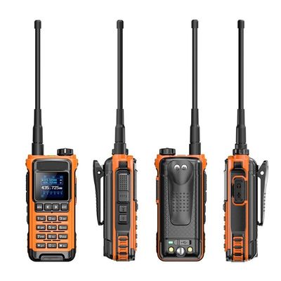 VHF 136-174 MHz Transceiver IC-U86 UHF 400-470MHz Two Way Radio Walkie Talkie Black