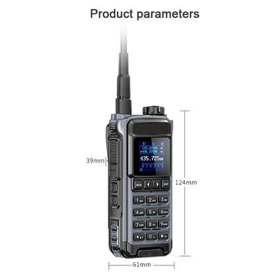 VHF 136-174 MHz Transceiver IC-U86 UHF 400-470MHz Two Way Radio Walkie Talkie Black