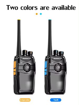 Handheld Walkie Talkie Intercom System for Bank Counter 103*61*33MM 16 Storage Channels