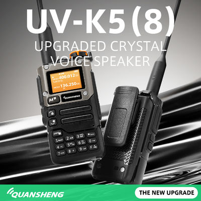 VHF UHF Quansheng UV-K58 Dual Band Walkie Talkie Two Way Radio with 200 Storage Channels