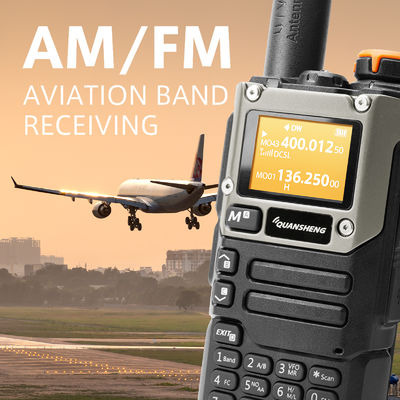 VHF UHF Quansheng UV-K58 Dual Band Walkie Talkie Two Way Radio with 200 Storage Channels