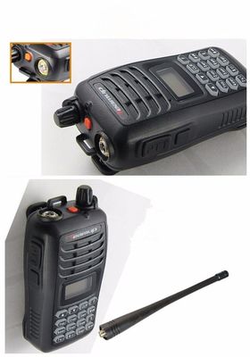 Most powerful T550 VHF/UHF walkie talkie with 4W output power and 16 storage channels