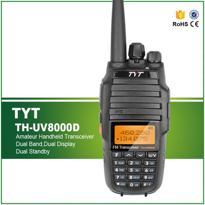 10W Dual Band FM SDR Radio TYT 8000D DMR UV-8000D for 5-10km Talk Range Walkie Talkie
