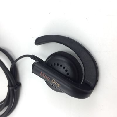 Walkie Talkie Wired Headphone in Black and Compatible with Motorola GP328 GP340 GP380