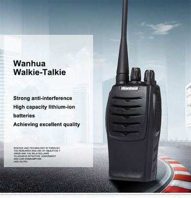 Wanhua WH27 Long Range Walkie Talkie Two-way Radio with -30 60°C Temperature Range