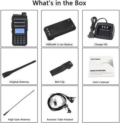 English Operating Language Handheld Two Way Radio for Walkie Talkie Mobile Phone