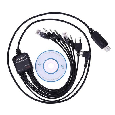 8 in 1 Walkie Talkie USB Programming Cable for Motorola Baofeng HYT VX GMRS Output Power