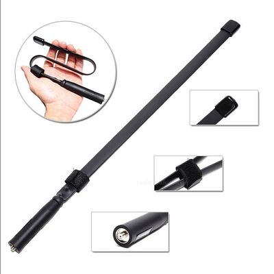 VHF/UHF 144/527MHz Walkie Talkie Antenna with Foldable Design and 1W Output Power