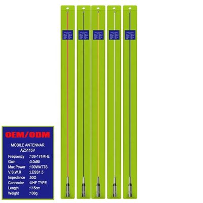 Mobile Radio Antenna 136-174/403-480MHZ FM Broad Cast Ham Two Way Radio for Car Needs