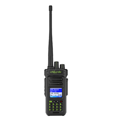 GPS IP67 Digital Walkie Talkie for VHF UHF Transceiver Communication 150*64*40mm