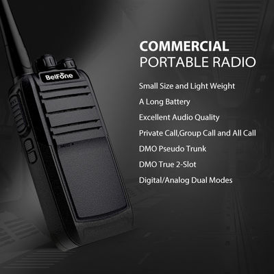 Belfone DMO Pseudo Trunk VHF/UHF Walkie Talkie BF-TD506 128 Storage Channel and Dual Modes