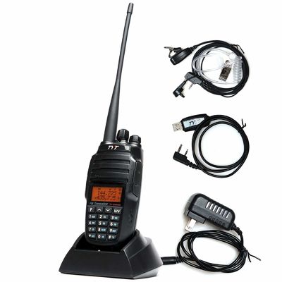 Outdoor FM Radio Receiver TYT UV-8000D Dual Band Handheld Walkie-Talkie with Display