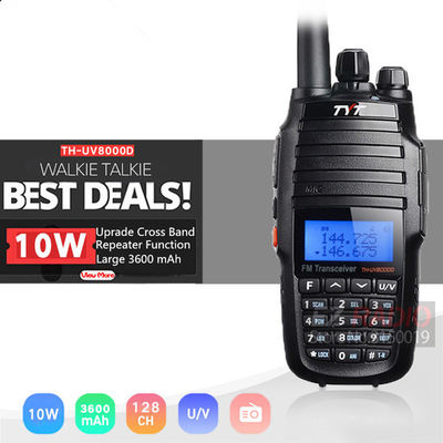 3600mAh Battery Capacity Dual Band Walkie-Talkie for Outdoor Communication Needs