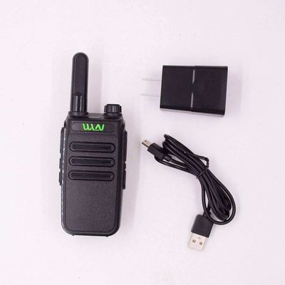 1-5KM Communication UHF 400-470MHz VHF Radio DC3.7V Mini Walkie Talkie 2W/0.5W KD-C30