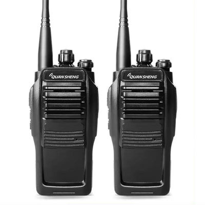 Handheld Portable UHF Two Way Radio 16 Storage Channels for Fast Wireless Communication