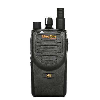 Handheld 5W Two-Way Radio 50km Range 1200mAh Battery UHF/VHF 450-470MHz/136-150MHz