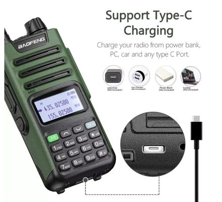 Baofeng UV-9R Pro T57 10W Handheld Walkie Talkie 3.7V Transceiver with 2800mAh Battery
