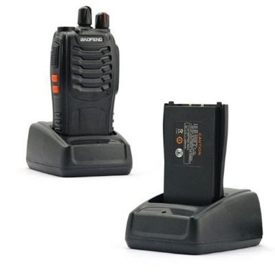 Original Baofeng BF 888S Walkie Talkie Frequency Range 400-470Hz With Charging Holder