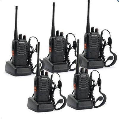 Original Baofeng BF 888S Walkie Talkie Frequency Range 400-470Hz With Charging Holder