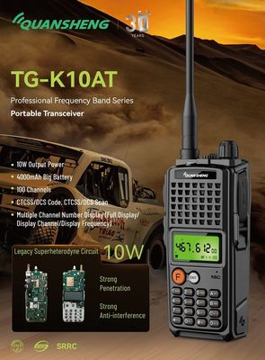 2024 Amateur Walkie Talkie 15W High Power Long Distance Two Way Radio with 500km Range