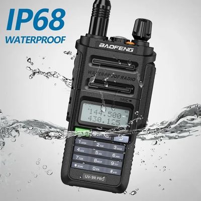 GMRS Walkie Talkie Type Baofeng UV-9R PRO Waterproof IP68 Long Range UHF/VHF Ham Radio