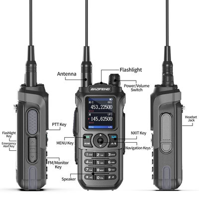 Baofeng Ham Radio UV-21 PRO V2 Walkie Talkie Wireless Frequency Long Range Two Way Radio