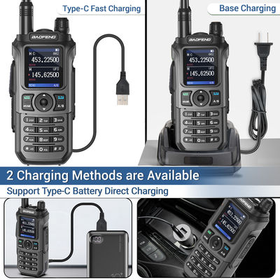 Long Range Baofeng UV-21 Pro Walkie Talkie with 999 CHS Intercom and Dual Band Frequency