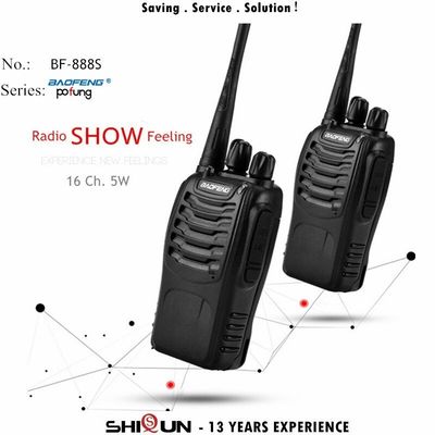 BF-888s Baofeng Walkie Talkie Dual Band Ham Radio BF888S UHF Transceiver Two Way Radio