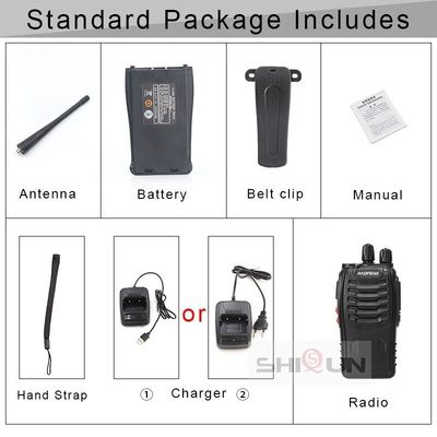 BF-888s Baofeng Walkie Talkie Dual Band Ham Radio BF888S UHF Transceiver Two Way Radio