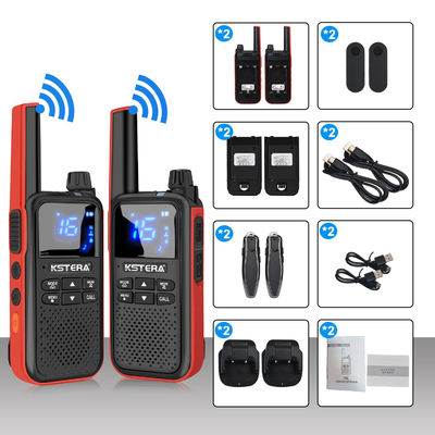 CE Approved KST AT100 Waterproof Walkie Talkie with Blue tooth Earpiece for T82 T80 T62