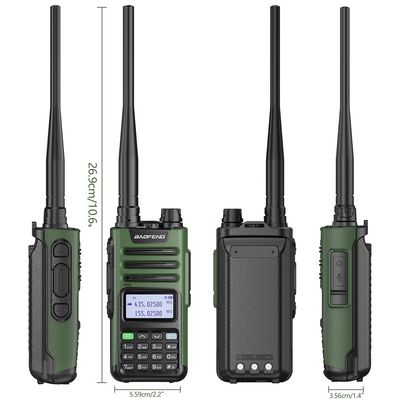 UV13 Pro Two Way Radio GMRS 136-174/400-520MHz Walkie Talkie with Type-C Charger
