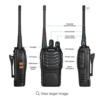BAOFENG BF-888S Single Band 400-470mhz Handheld Two Way Radio Walkie Talkie