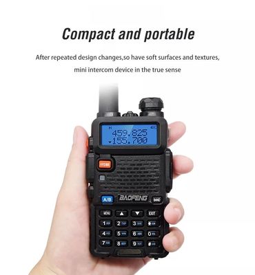 5 Colors Vhf Walkie Talkie Dual Band Digital Baofeng Uv-5r Two Way Radio for Ham Radio