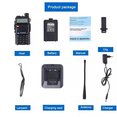 5 Colors Vhf Walkie Talkie Dual Band Digital Baofeng Uv-5r Two Way Radio for Ham Radio
