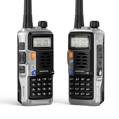 8 Watt Ham Walkie Talkie UV-S9plus UHF VHF Handheld Radio BAOFENG with 2200mAh Battery
