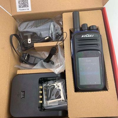 1800 mAh Battery Capacity Walkie Talkie Android 9.0 N58 with Long Range 4G and GPS