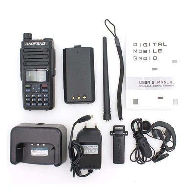 DMR VHF/UHF Baofeng DM-1801 Handheld Dual Band Walkie Talkie for Digital Signal Intercom