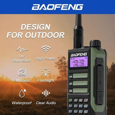 2024 BaoFeng UV-16 PRO High Power TYPE-C Walkie Talkie with Black Color and 5W Output
