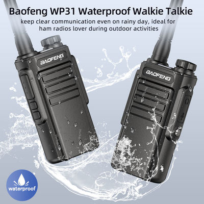 UHF 400-470MHz Handheld Walkie Talkie Type-C Charge Upgrade BF-888S Radio for Outdoor