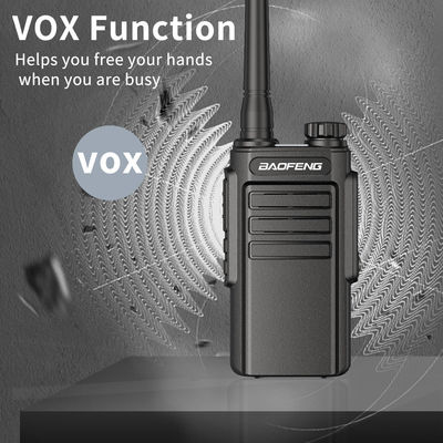 UHF 400-470MHz Handheld Walkie Talkie Type-C Charge Upgrade BF-888S Radio for Outdoor