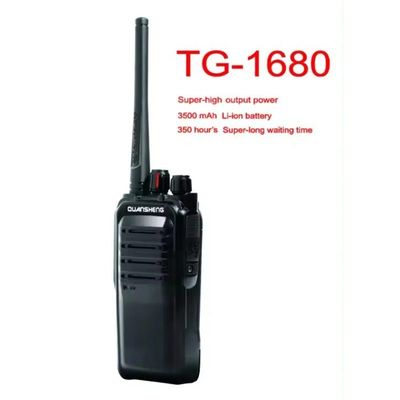 Quansheng Tg-1680 PC Programmable Power Adjust Walkie Talkie Products For 295g Weight