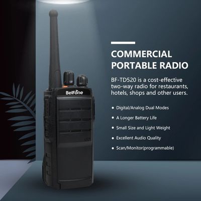 7.4V Digital UHF VHF Dmr Portable Radio Wireless Long Range Walkie Talkie