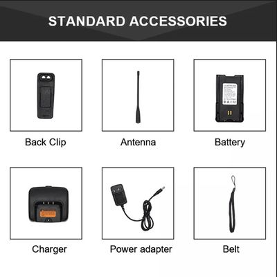 7.4V Digital UHF VHF Dmr Portable Radio Wireless Long Range Walkie Talkie