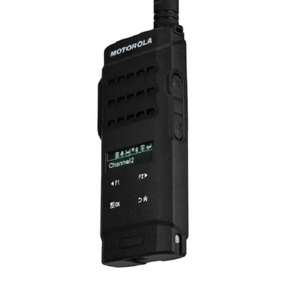 128 Storage Channels Black Walkie-Talkie with High Signal Strength and Strong Signal