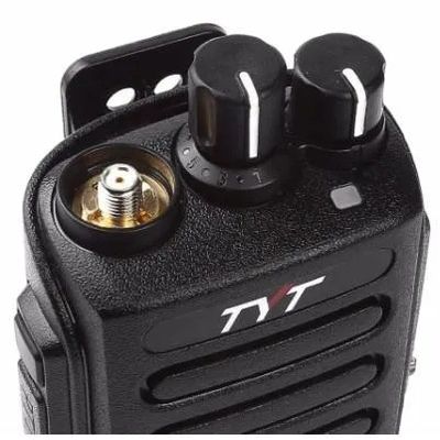 2200mAh Black Digital Portable Walkie-Talkie MD-680 for VHF UHF Frequency Type Direct