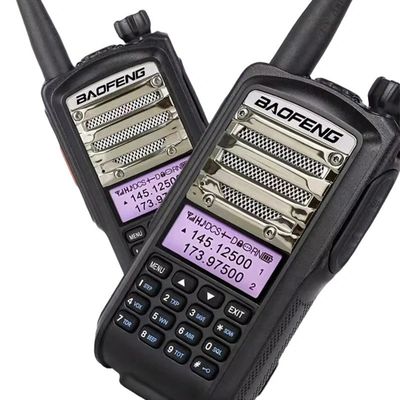 128 Storage Channel Baofeng UV-7r Ultraviolet DualFrequency Radio Intercom Straight Hair